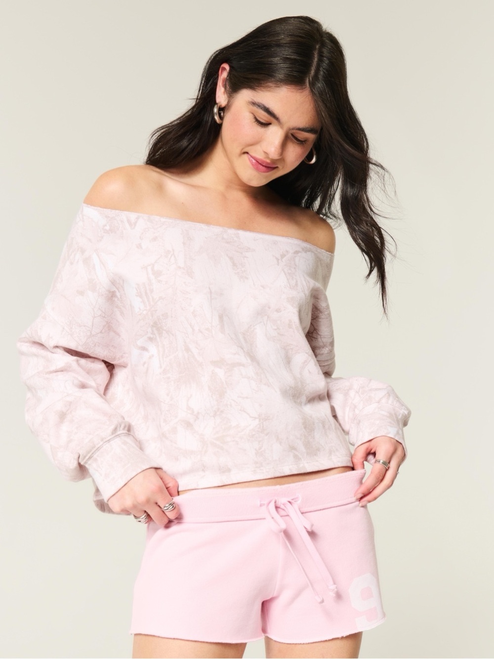 Hollister camo sweatshirt